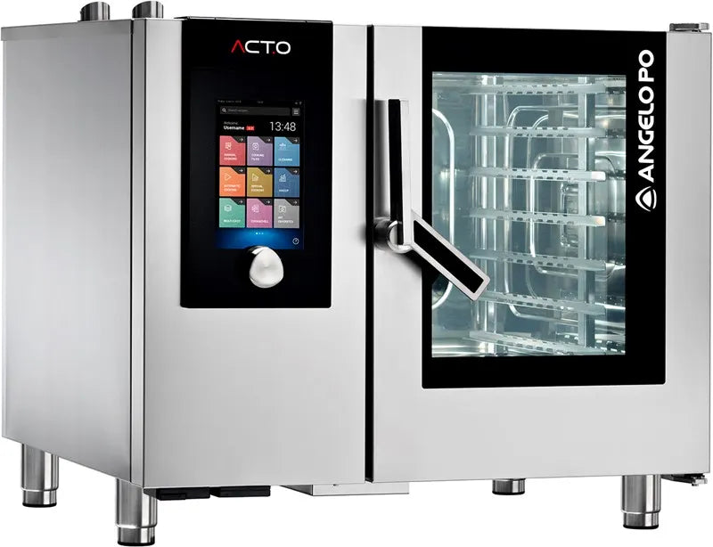 Angelo PO - ACT.O Electric Combi Oven, 6 x GN 1/1 Pans - AT61E