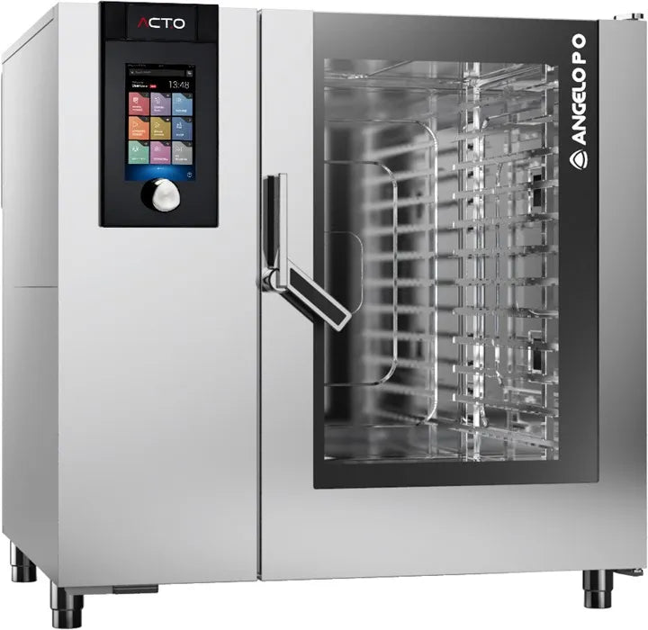 Angelo PO - ACT.O Gas Combi Oven 12 x GN 2/1 Pans Capacity - AT122G