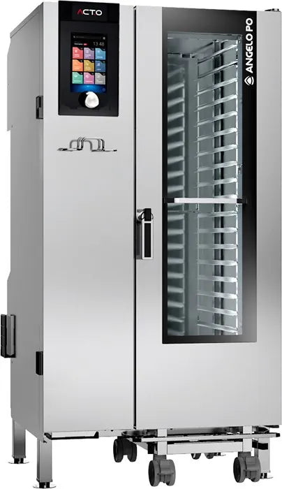 Angelo PO - ACT.O Gas Combi Oven 20 x GN 1/1 Pans Capacity - AT201G