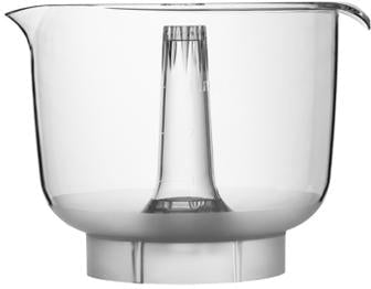 Ankarsrum - 3.5 L Clear Plastic Mixing Bowl Accessory For Assistent Original Stand Mixer - 920000196-50