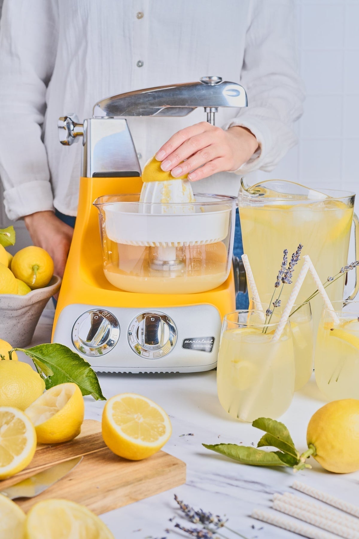 Ankarsrum - 7 L Assistent Original Mixer Sunbeam Yellow - 6230SB