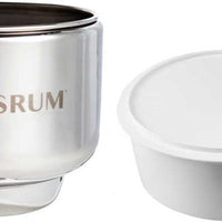 Ankarsrum - 7 L Stainless Steel Bowl with Cover For Stand Mixer - 920900016