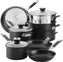 Anolon - 10 PC Smart Stack Hard Anodized Nesting Cookware Set - 87537 - DISCONTINUED