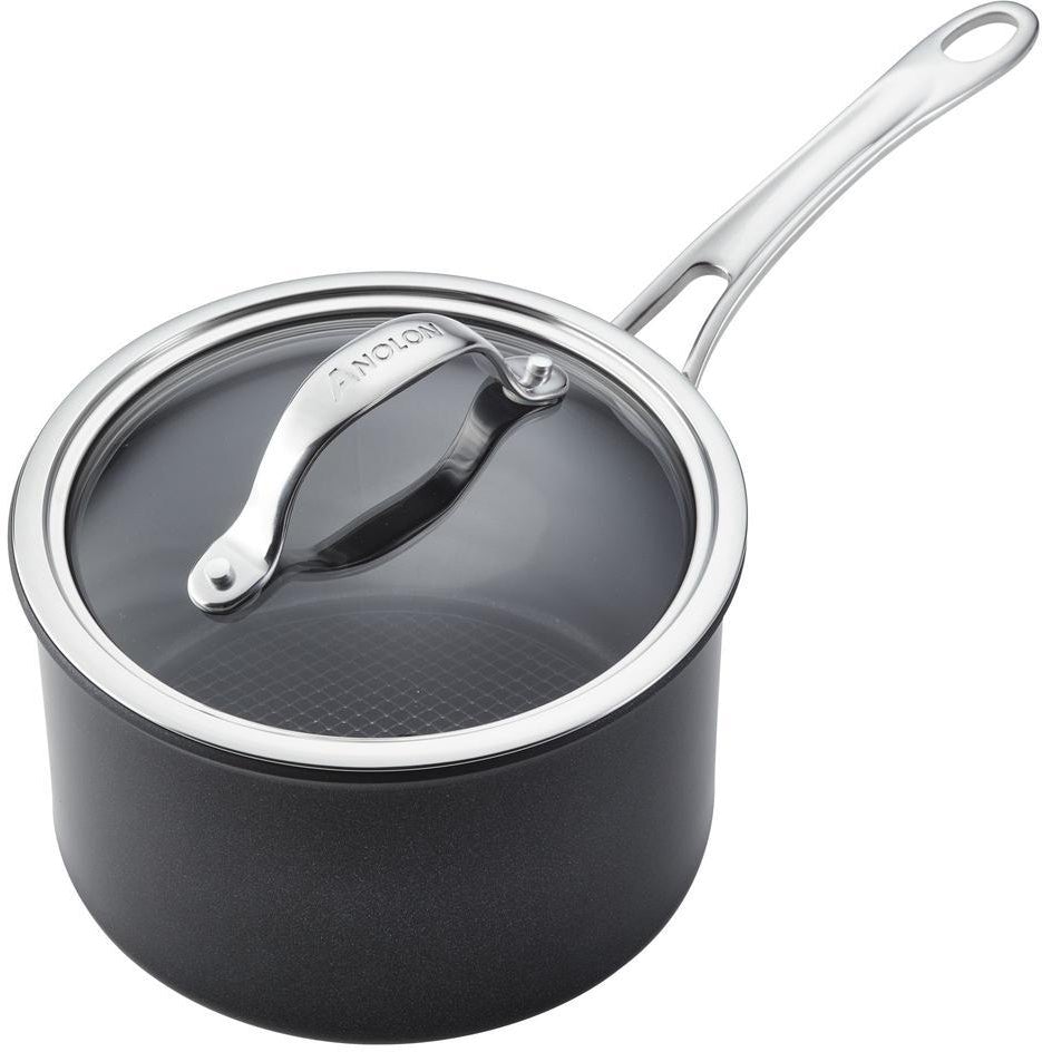 Anolon - 3 QT Non-Stick Covered Saucepan - 14330