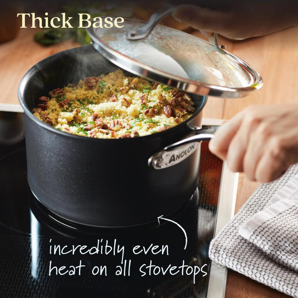 Anolon - 3 QT Non-Stick Covered Saucepan - 14330 - DISCONTINUED