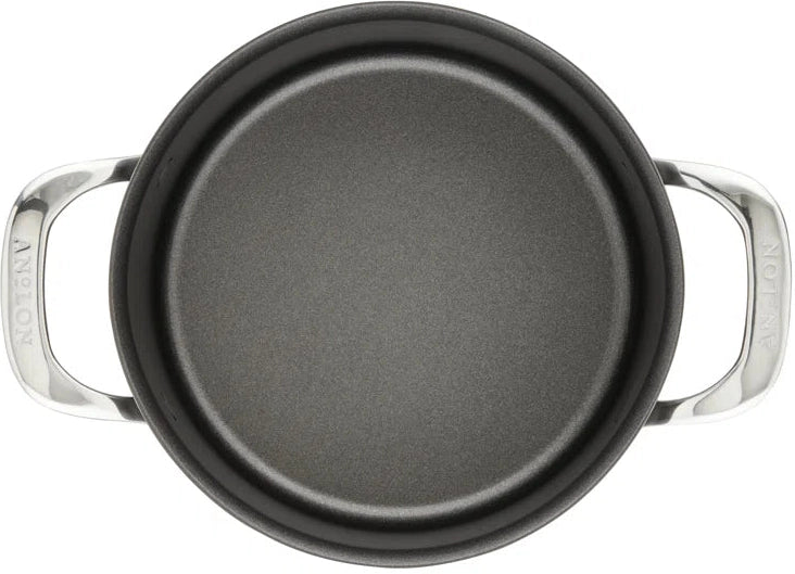 Anolon - 4 QT, 3.8 L Ascend Hard Anodized Nonstick Saucepot with Lid - 85106