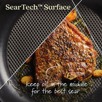 Anolon - 9.4", 24 cm Anolon X - SearTech Nonstick Frying Pan, Induction Cooktop Compatible - 14387