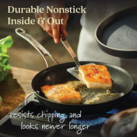 Anolon - 9.4", 24 cm Anolon X - SearTech Nonstick Frying Pan, Induction Cooktop Compatible - 14387
