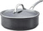 Anolon - X SearTech 3.5-Qt Super Dark Gray Aluminum Nonstick Saute Pan with Lid - 14385