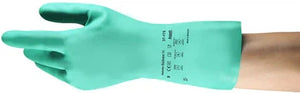 Ansell - 13" XXL Green 15 Mil Nitrile Gloves - 37-175-11