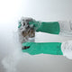 Ansell - Medium Green Solvex Nitrile Gloves - 37-175