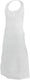 Ansell - White Disposable Plastic Aprons, 100/Pk - 021-DA-46W-I