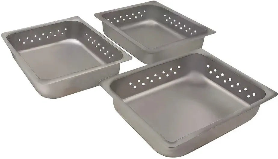 Antunes - 1/2 Size Steam Food Warmer Pan for DFW-100/DFW-150/DFW-200/DFW-250, Pack of 3 - 7000704 (ETA 4-6 Weeks)