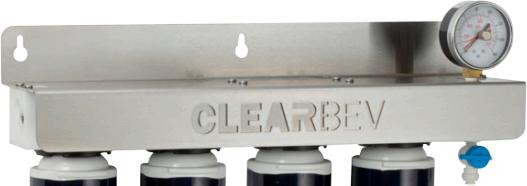 Antunes - 17"W x 5-1/2"D 4 Cartridge CBE Header Kit, Scale Reduction Compatible - CBE-TR+SR (ETA 4-6 Weeks)