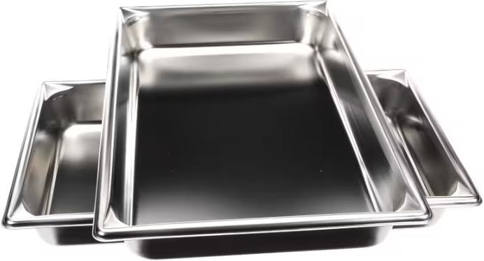Antunes - 2.5" Deep Full Size Pans for DCH-200/220, Pack of 2 - 213K104 (ETA 4-6 Weeks)