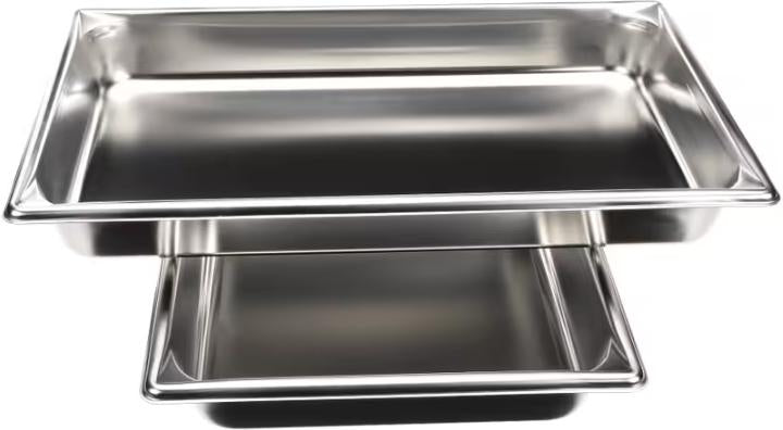 Antunes - 2.5" Deep Full Size Pans for DCH-200/220, Pack of 2 - 213K104 (ETA 4-6 Weeks)