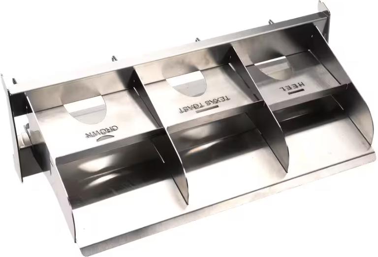 Antunes - Bun Feeder Tall Gravity Fed Adjustable To Fit Most Bun Sizes Attaches To Top Of Toaster Without Tools - 7001289 (ETA 4-6 Weeks)