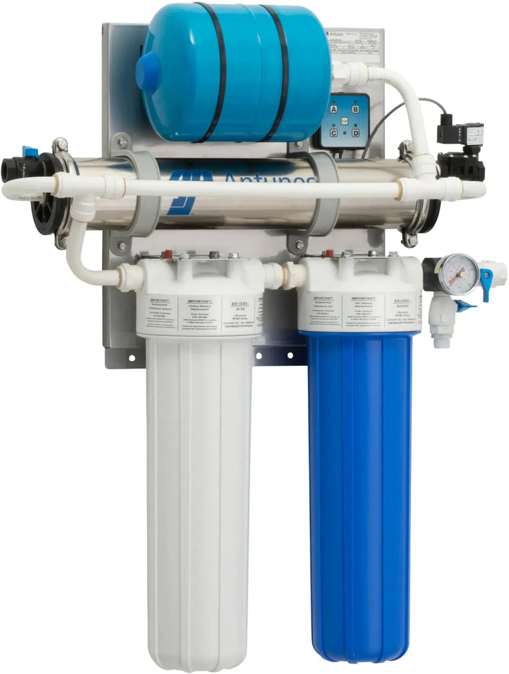 Antunes - Vizion Horizontal Water Filtration System with Extended Life Carbon Cartridge - VZN-521HE-T5