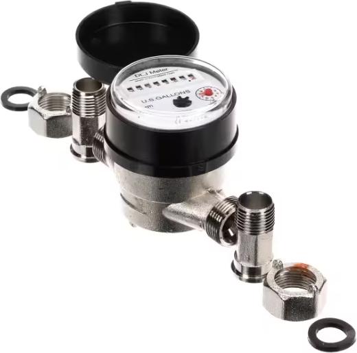Antunes - Water Meter Kit In-line Water Meter To Monitor Total Water Usage - 7001223 (ETA 4-6 Weeks)