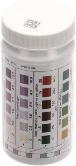 Antunes - Water Test Kit 5-in-1 Measures Total Hardness In Grains Per Gallon (50 Test Strips) - 7000750 (ETA 4-6 Weeks)