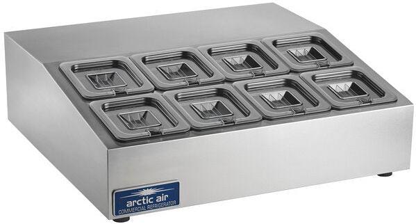 Arctic Air - 28" Countertop Refrigerated Prep Rail - ACP8SQ
