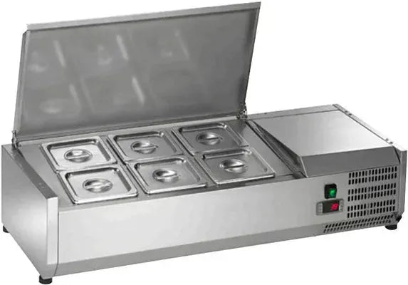Arctic Air - 40" Refrigerated Countertop Condiment Prep Station - ACP40