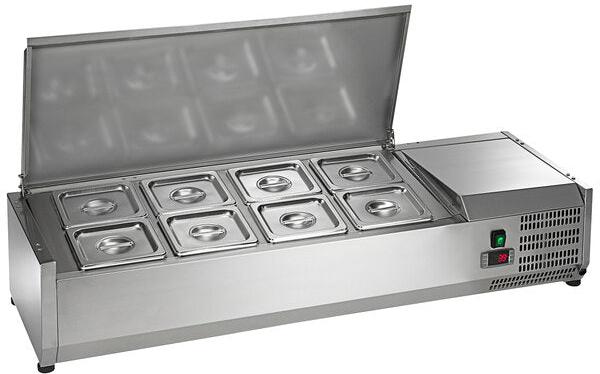 Arctic Air - 48" Refrigerated Countertop Condiment Prep Station - ACP48