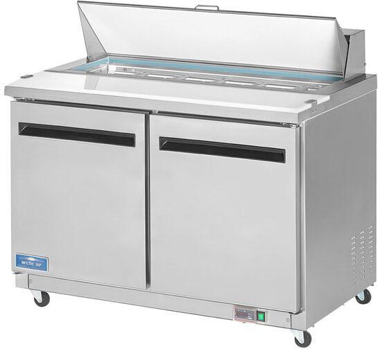 Arctic Air - 48" Two Door Refrigerated Sandwich Prep Table - AST48R