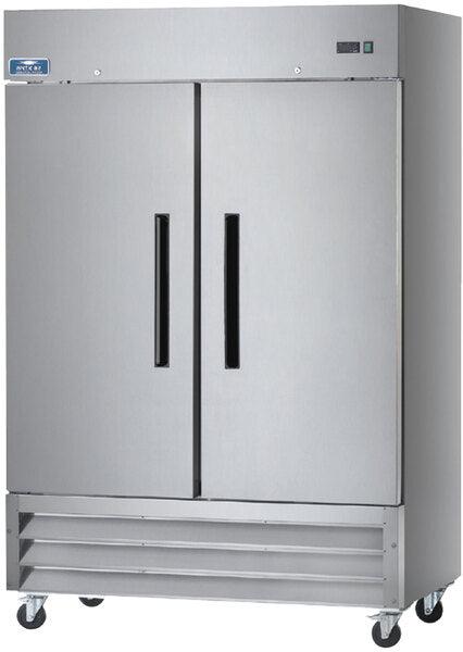 Arctic Air - 49 cu. ft. 54" Two Section Solid Door Reach-In Refrigerator - AR49
