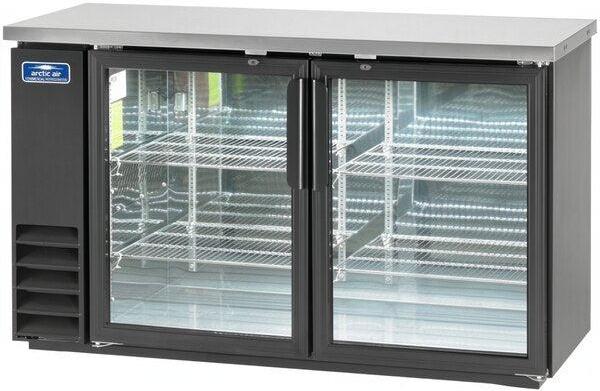 Arctic Air - 61" Glass Door Back Bar Refrigerator - ABB60G