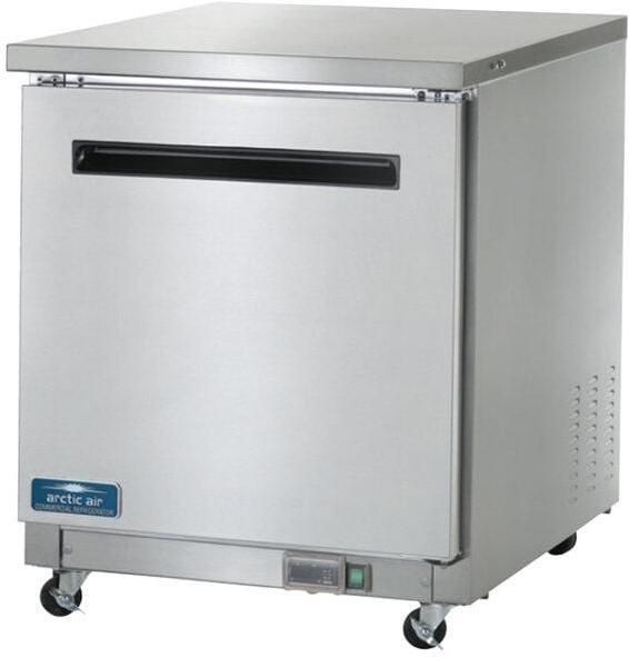 Arctic Air - 6.5 cu. ft. 27" One Door Undercounter Freezer - AUC27F