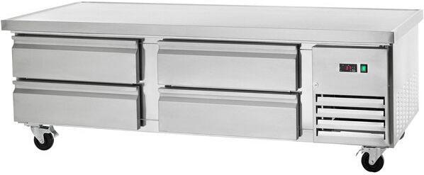 Arctic Air - 74" Four Drawer Refrigerated Chef Base - ARCB72