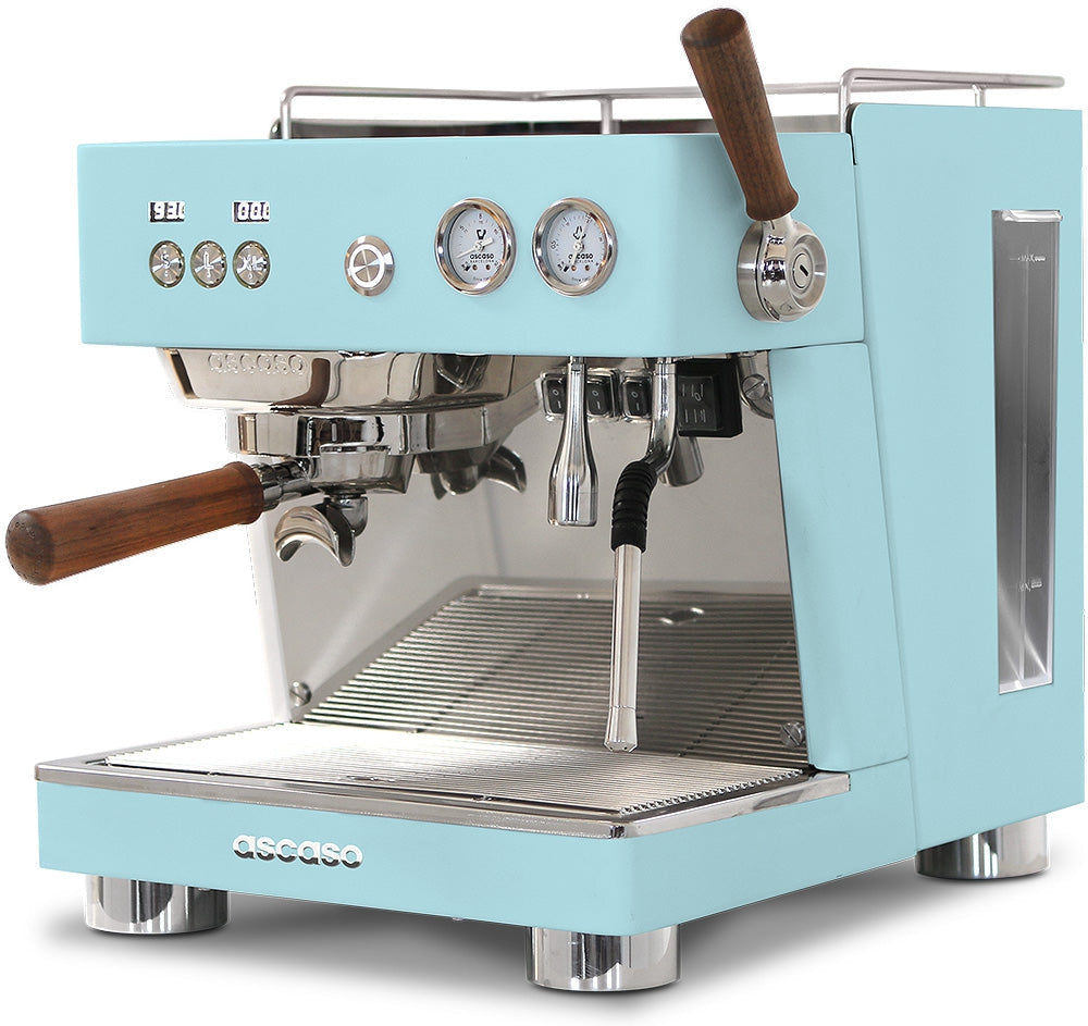 Ascaso - Baby T Plus Espresso Machine 120V Textured Blue - BT213U - Special Order Item, ETA 3-4 Weeks
