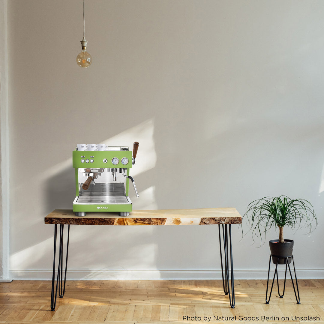 Ascaso - Baby T Plus Espresso Machine 120V Textured Pistachio - BT209U - Special Order Item, ETA 3-4 Weeks
