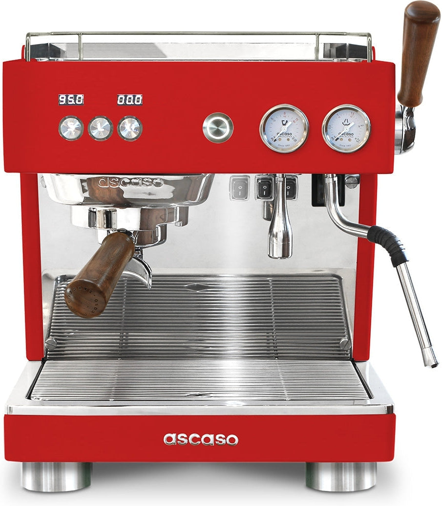 Ascaso - Baby T Plus Espresso Machine 120V Textured Red - BT211U - Special Order Item, ETA 3-4 Weeks