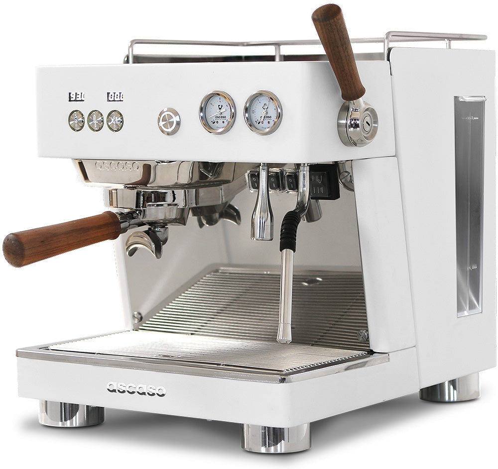 Ascaso - Baby T Plus Espresso Machine 120V Textured White - BT207U