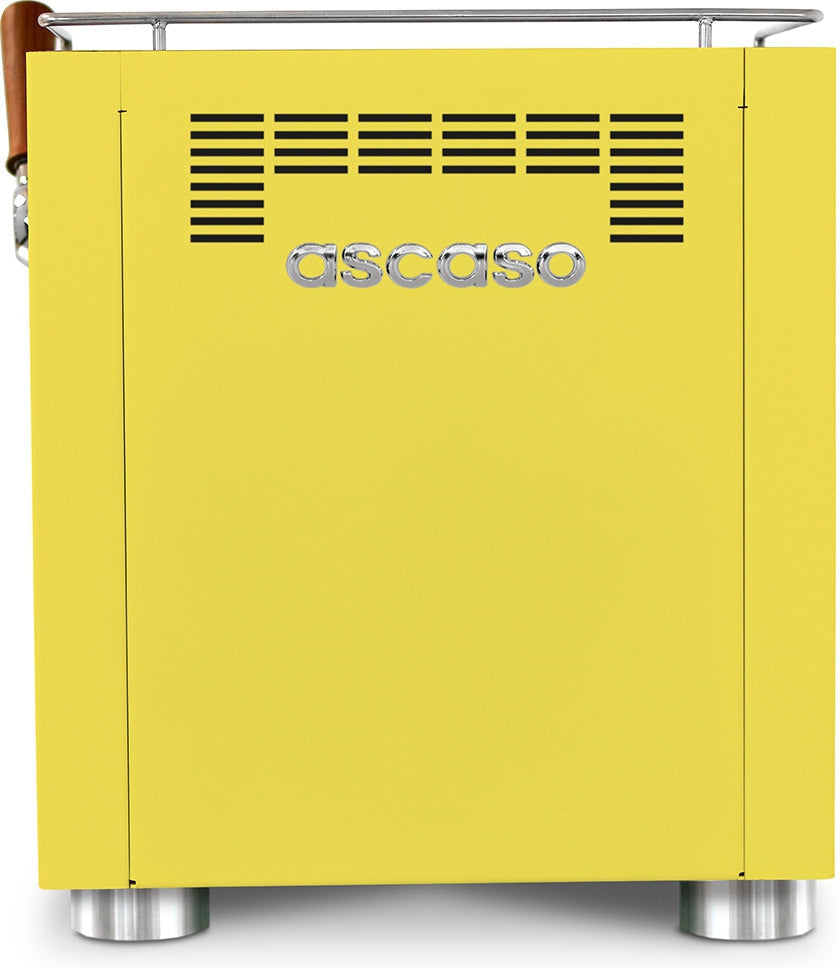 Ascaso - Baby T Plus Espresso Machine 120V Textured Yellow - BT205U - Special Order Item, ETA 3-4 Weeks