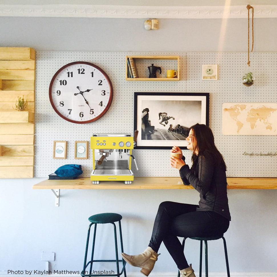 Ascaso - Baby T Plus Espresso Machine 120V Textured Yellow - BT205U (Special Order Item, ETA 3-4 Weeks)