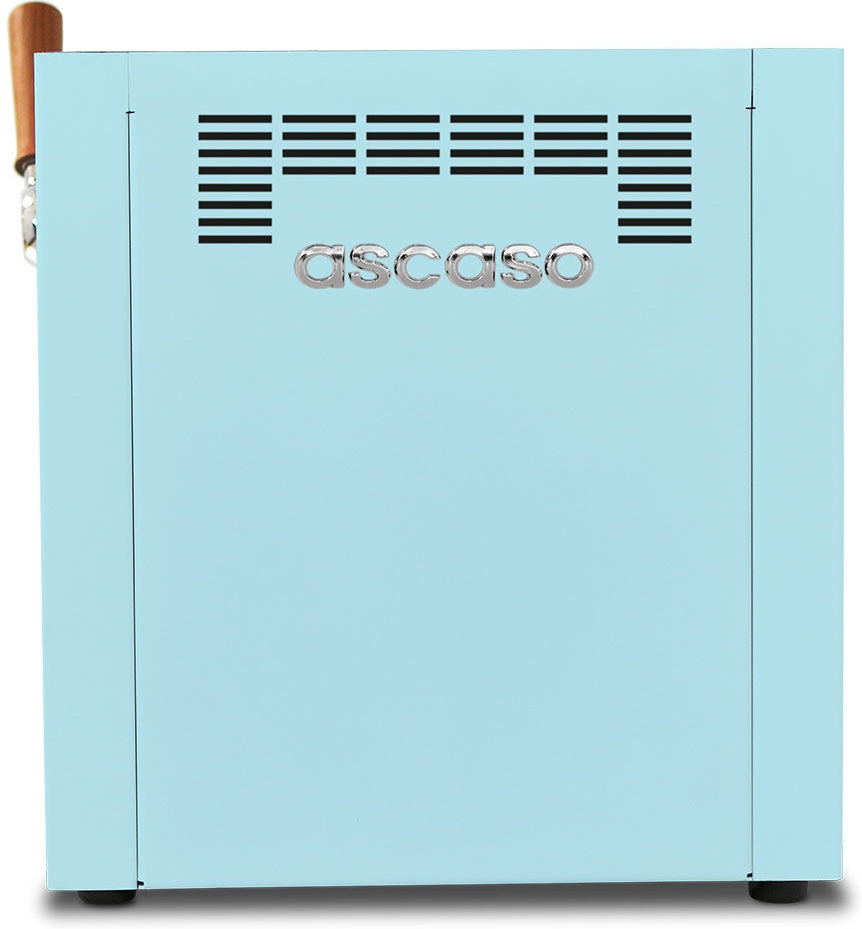 Ascaso - Baby T Zero Espresso Machine 120V Textured Kid Blue - BT.313U - Special Order Item, ETA 3-4 Weeks