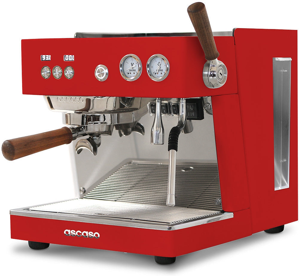 Ascaso - Baby T Zero Espresso Machine 120V Textured Red - BT311U - Special Order Item, ETA 3-4 Weeks