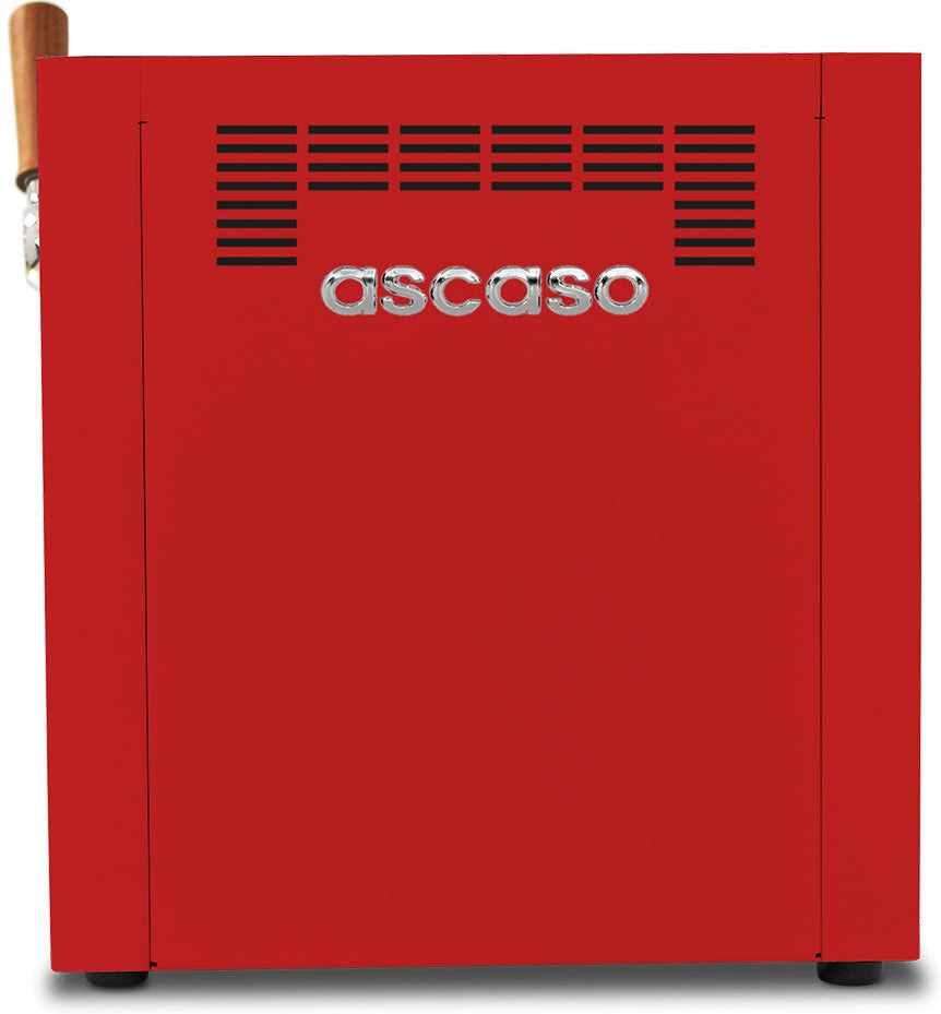 Ascaso - Baby T Zero Espresso Machine 120V Textured Red - BT311U - Special Order Item, ETA 3-4 Weeks