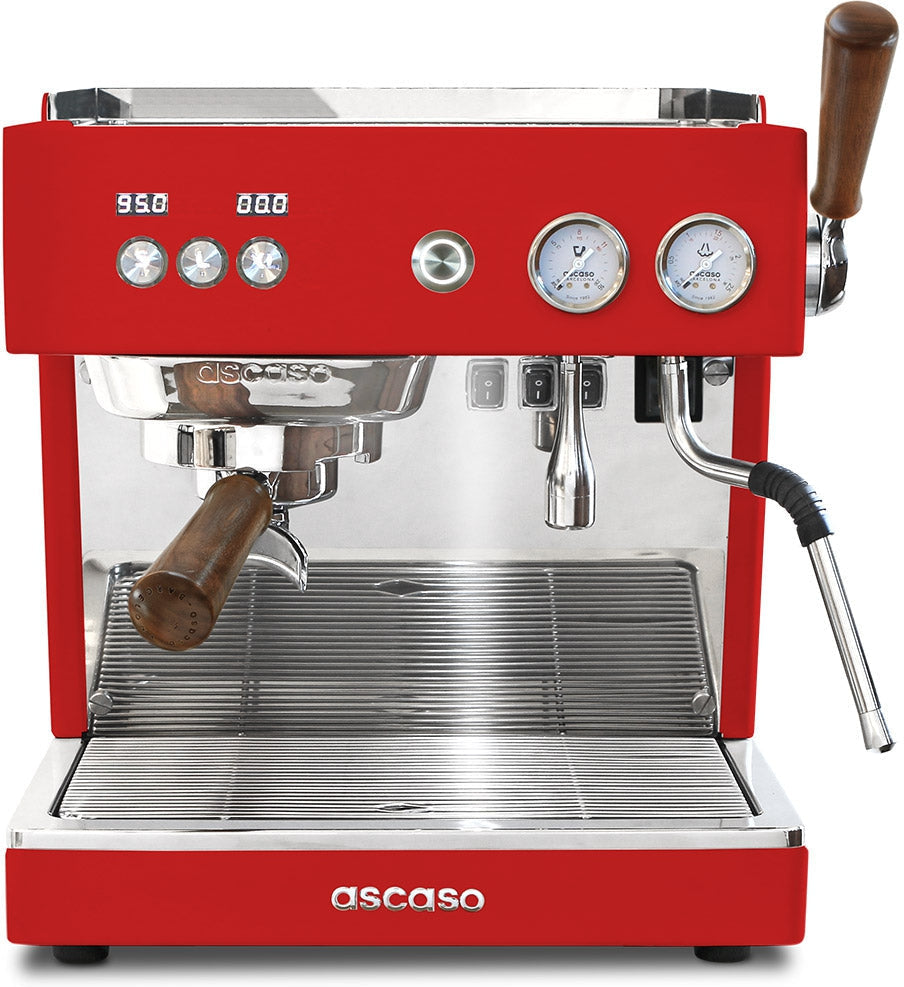 Ascaso - Baby T Zero Espresso Machine 120V Textured Red - BT311U - Special Order Item, ETA 3-4 Weeks