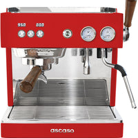 Ascaso - Baby T Zero Espresso Machine 120V Textured Red - BT311U (Special Order Item, ETA 3-4 Weeks)