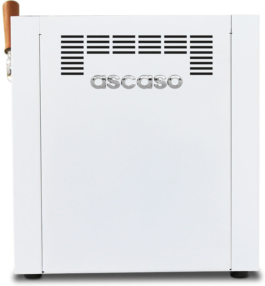 Ascaso - Baby T Zero Espresso Machine 120V Textured White - BT307U - Special Order Item, ETA 3-4 Weeks