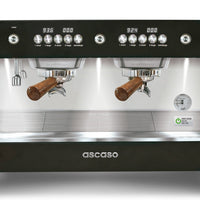 Ascaso - Barista T Plus 2 Group Espresso Machine Black/Wood - BT.13U (Special Order Item, ETA 3-4 Weeks)