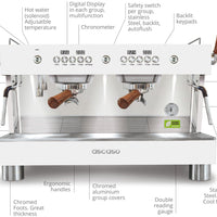 Ascaso - Barista T Plus 3 Group Espresso Machine Black/Wood - BT.19U (Special Order Item, ETA 3-4 Weeks)
