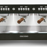 Ascaso - Barista T Plus 3 Group Espresso Machine Black/Wood - BT.19U (Special Order Item, ETA 3-4 Weeks)
