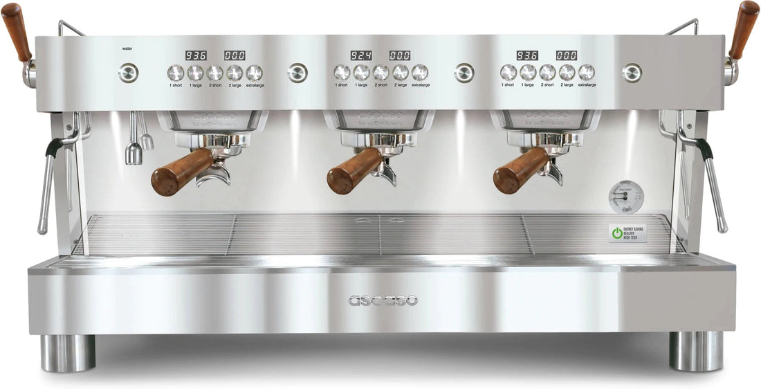 Ascaso - Barista T Plus 3 Group Espresso Machine Inox - BT.23U (Special Order Item, ETA 3-4 Weeks)