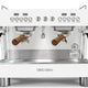 Ascaso - Barista T Plus Raised 2 Group Compact Espresso Machine White/Wood - BT..94