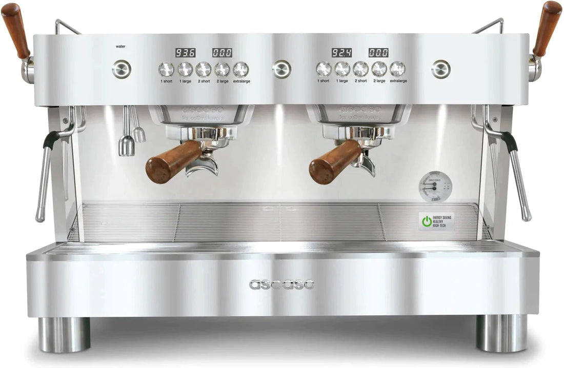 Ascaso - Barista T Plus Raised 2 Group Espresso Machine Inox - BT.18U (Special Order Item, ETA 3-4 Weeks)